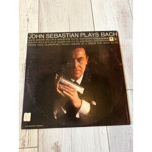 John Sebastian Plays Bach Vinyl Record ML 5264 Masterworks Harmonica & Flute 12"